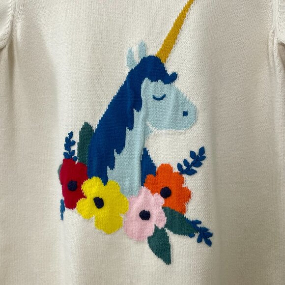 Hanna Andersson Unicorn Knit Sweater Girl's 8 - Picture 11 of 11